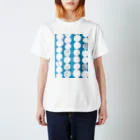 oka emiの青ドット Regular Fit T-Shirt