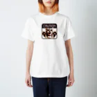 はまねこ☆雑貨店のCAUTION  Regular Fit T-Shirt