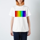 ツーシームのレインボー（通常・文字なし） Regular Fit T-Shirt