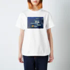 HermannStrasseのモネとツノガエル Regular Fit T-Shirt