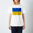 🍒Pu-_-Rip🍮の💙🇺🇦💛 スタンダードTシャツ