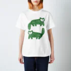 boorichanのgrrr おさんぽ Regular Fit T-Shirt