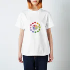 topotoposのもくもく色相環 Regular Fit T-Shirt