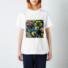 イシヤマナツ【natip】の花束 Regular Fit T-Shirt