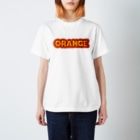 きくのらくがきのORANGE　ロゴ Regular Fit T-Shirt