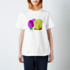 嬉々!! CREATIVEのyoriko yamamoto / Forsythia　★実際の色はもう少し穏やかです。サンプル画像のような蛍光色ではありませんのでご注意ください。 Regular Fit T-Shirt