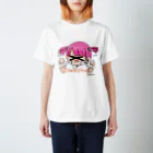 夢乃ぴあのむりみふか子 Regular Fit T-Shirt