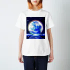 kuuha_hiyamaの地球Ｔシャツ スタンダードTシャツ