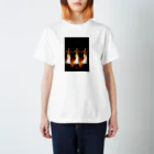 yu_saxのFireMonster Regular Fit T-Shirt