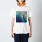 ラベンダーショップの青い海 スタンダードTシャツ