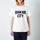 JIMOTO Wear Local Japanの石狩市 ISHIKARI CITY スタンダードTシャツ