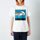 LalaHangeulのHammerhead shark(撞木鮫) スタンダードTシャツ