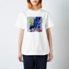 mikoのBlue Grunge スタンダードTシャツ