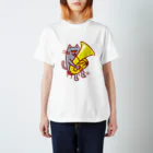 otoshimono-music shopのどや猫楽団・チューバ Regular Fit T-Shirt