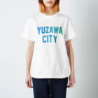 JIMOTOE Wear Local Japanの湯沢市 YUZAWA CITY スタンダードTシャツ