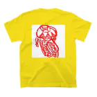 yukino-hiの赤花の記憶 Regular Fit T-Shirtの裏面