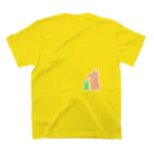 ぐら(GURA)の一匹オオカミ集会 スタンダードTシャツの裏面