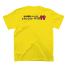 総合格闘技・フィットネス studio Willのstudio Will×INGRID オリジナルTシャツ_A1 スタンダードTシャツの裏面