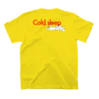 SleepDOGの冷凍冬眠犬 スタンダードTシャツの裏面