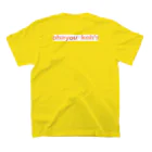 BlumeBellのチワックス・チョコタン スタンダードTシャツの裏面