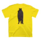 ロジローのChubby　cat (ぽっちゃり ) スタンダードTシャツの裏面