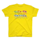 どうぶつのホネ、ときどきキョウリュウ。の６ひきのタテガミオオカミ Regular Fit T-Shirt