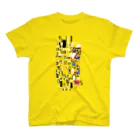 256graphのドットで名画「接吻」 Regular Fit T-Shirt