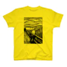 MUGEN ARTのムンク　叫び　Munch / The Scream リトグラフ　 スタンダードTシャツ