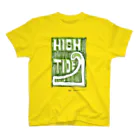 masahiro_minami_artのHIGH TIDE（グリーン） Regular Fit T-Shirt