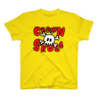 HSMT design@NO SK8iNGのCROWN SKULL スタンダードTシャツ