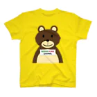 もりのクマチャンネルofiicalグッツ！！のクマクマのグッツ スタンダードTシャツ