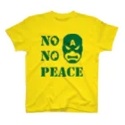 キャプテン☆アフリカのシークレットベース（秘密基地）のNO CAPTAIN☆AFRICA NO PEACE スタンダードTシャツ