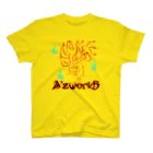 Ａ’ｚｗｏｒｋＳの九尾之狐(赤プリント) Regular Fit T-Shirt