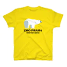 Bunny Robber GRPCのWHITE BEAR_ZOO PRAHA Regular Fit T-Shirt