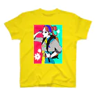 アピリオドランアウトのflower スタンダードTシャツ