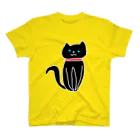 Asagao Koubou~こども達の美術館~の黒ねこ スタンダードTシャツ