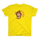 ザ・ワタナバッフルのドングリ頭のチンパンジー”キキキ” スタンダードTシャツ