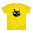 pupukitiの黒猫のぷぷきち スタンダードTシャツ