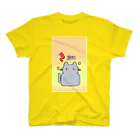 コロコロねこのねこたまテンション↑ スタンダードTシャツ