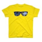 ultra marine yellow_storageのブライト カハナモク ビーチ 青 Regular Fit T-Shirt