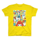 せんのおてほんちゃんと動物たち Regular Fit T-Shirt