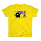 でんち＠さちのYellow Regular Fit T-Shirt