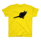 猫とやっし～ぃのアレコレの呼んだ？て顔の黒猫さん Regular Fit T-Shirt