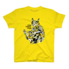 Incomplete-de-la-LuneのChat PopArt Jeuje スタンダードTシャツ