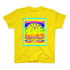 ✨🌈✨ユラクラカン🇯🇵 ✨🌈✨の🌟🌈USAMEITA! rainbow🌟yellow gold オーシャン🌈🌟 スタンダードTシャツ