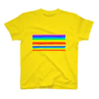 ✨🌈✨ユラクラカン🇯🇵 ✨🌈✨のエスニックレインボー スタンダードTシャツ