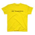 7IRO GLAMOUROUSの※ノエルなし黒文字 7IRO GLAMOUROUSシンプルロゴ  スタンダードTシャツ