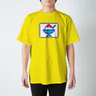 田中励のドットかき氷 スタンダードTシャツ