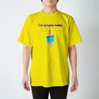 NIKORASU GOのラッキーデザイン「ついてる」 Regular Fit T-Shirt