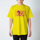 喋るうちまつげの喋るうちまつげ－フェイスイエローT Regular Fit T-Shirt